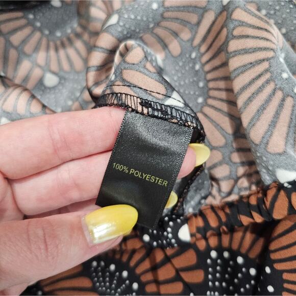 NWOT House of Harlow Cropped Long Sleeve Blouse - Picture 7 of 7